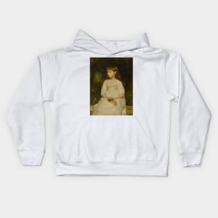 Portrait of Miss Scott, daughter of the Late Thomas Alexander Scott of Philadelphia by John Everett Millais Kids Hoodie